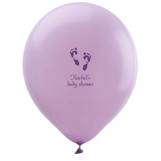 Baby Twinkle Toes Latex Balloons